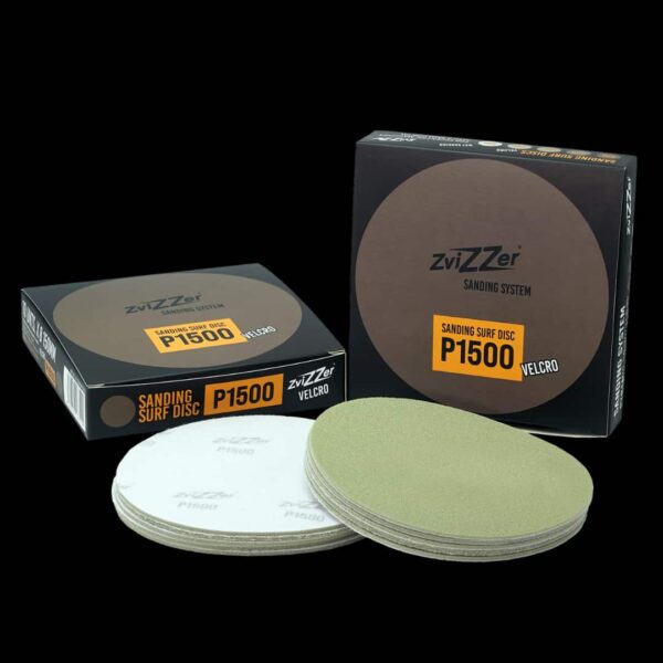 P1500 SANDING SURF DISC ø 150 MM ZVIZZER - 10 UNIDADES